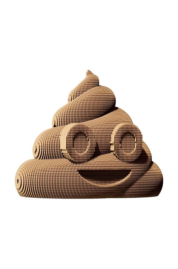 Cartonic 3d puzzle Poop többszínű CARTSPOO