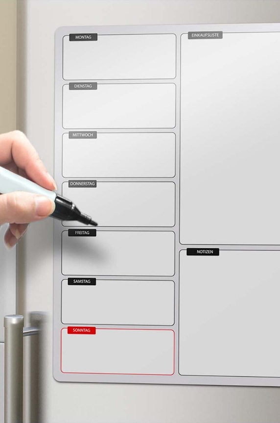 Balvi tablica magnetyczna na lodówkę Einkaufsliste GR 26369 biały AA00