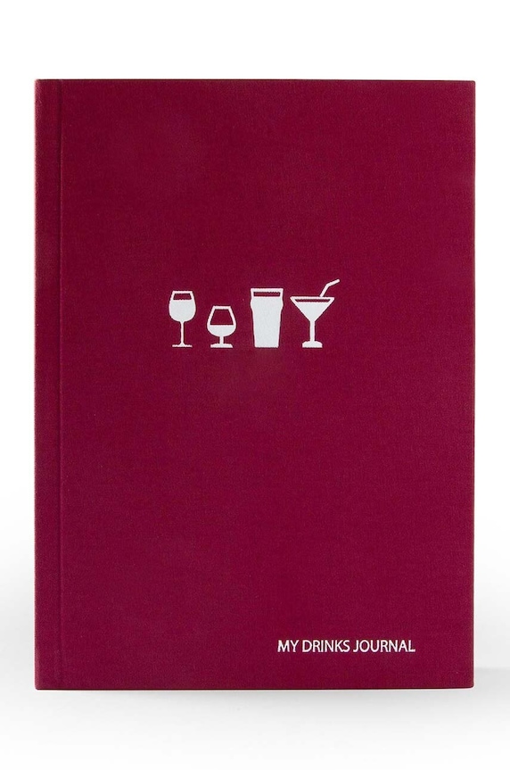 Luckies of London notepad My Drinks Journal multicolor SK.MYDRINKS1