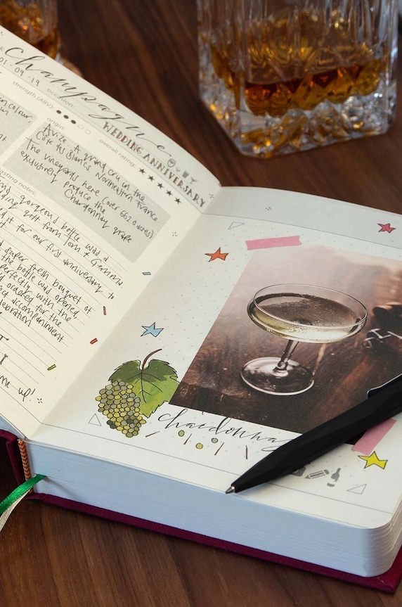 Luckies of London notepad My Drinks Journal SK.MYDRINKS1