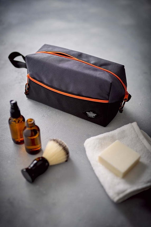 Doplnky Kozmetická taška Gentlemen's Hardware Dopp/Wash Bag GEN366UK sivá