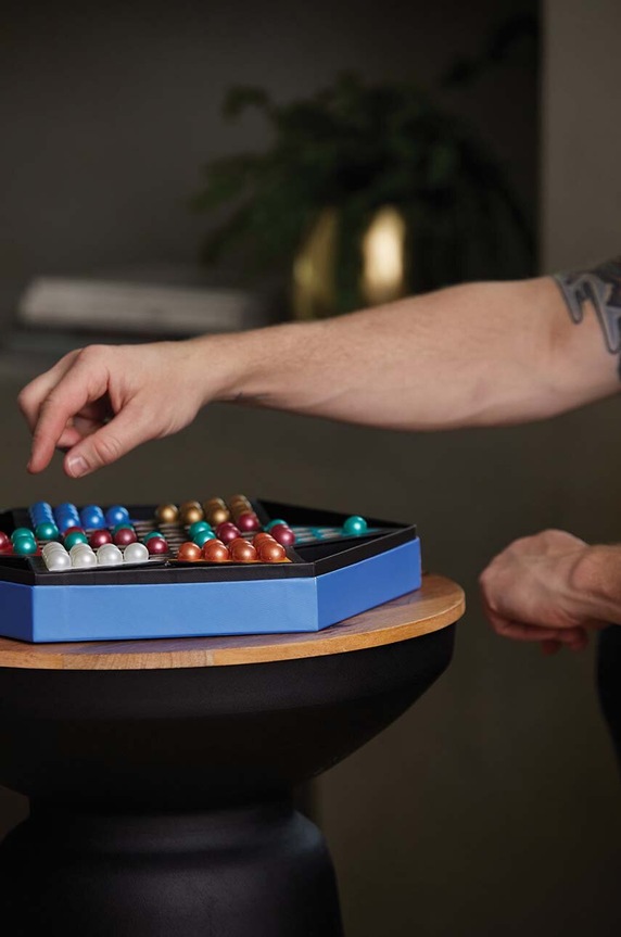 Lifestyle Gentlemen's Hardware gra planszowa Chinese Checkers GEN583UK niebieski
