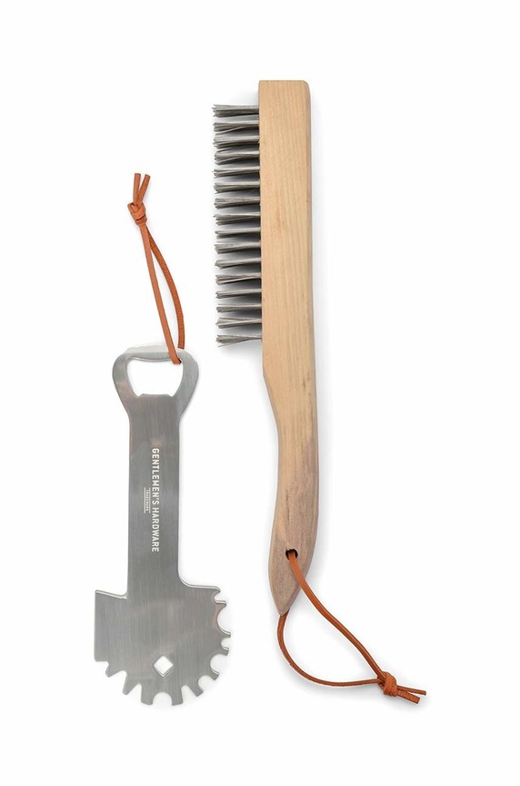 Gentlemen's Hardware grillápoló készlet BBQ Care Kit 2 db GEN778UK barna AA00