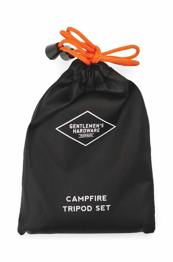 Lifestyle Τραπέζι φωτιάς για κάμπινγκ Gentlemen's Hardware Campfire Tripod Set GEN781UK μαύρο