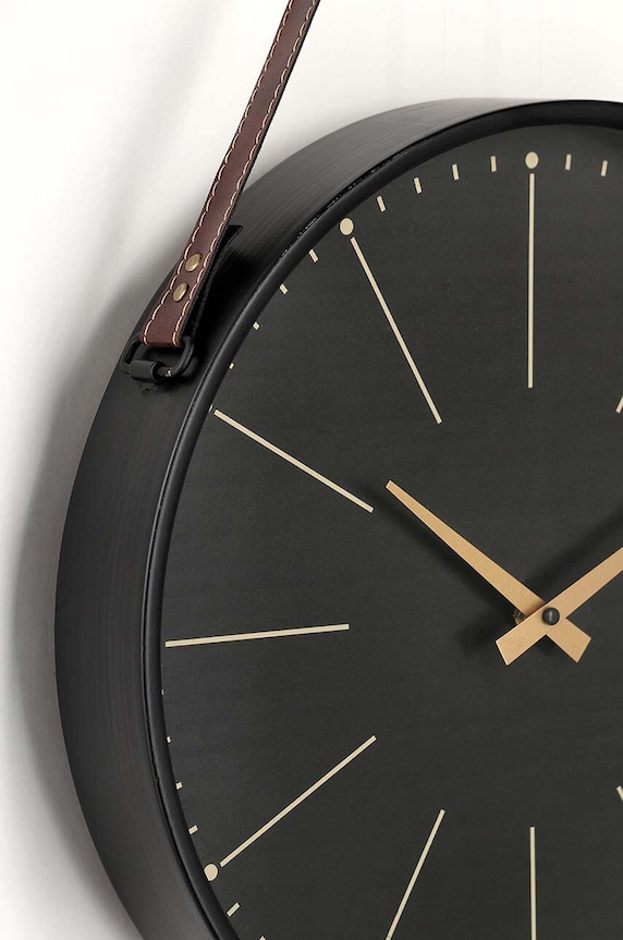 Living și dormitor Bizzotto ceas de perete Orologio 182395 negru