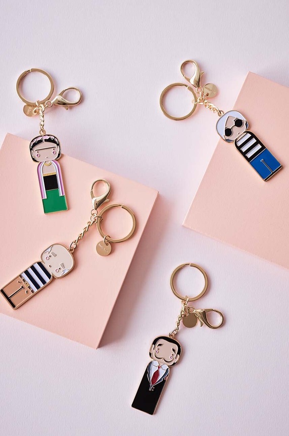 Akcesoria Lucie Kaas brelok Frida SI05FRID multicolor