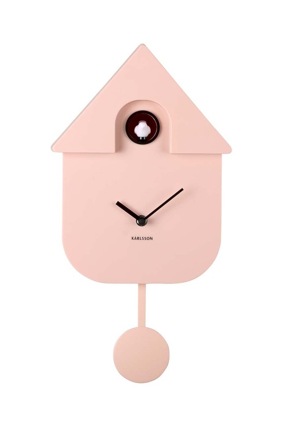 Стенен часовник с кукувичка Karlsson Modern Cuckoo 41 x 21,5 cm многоцветен KA5768LP