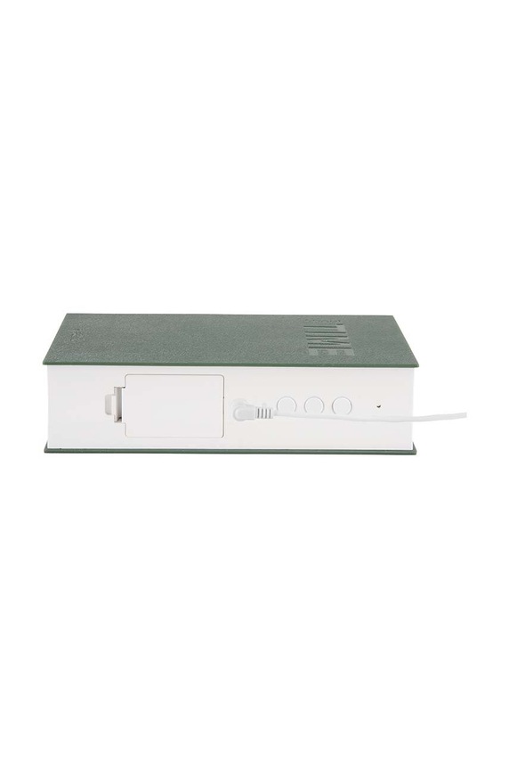 Stolní hodiny Karlsson Book LED zelená KA5861GR