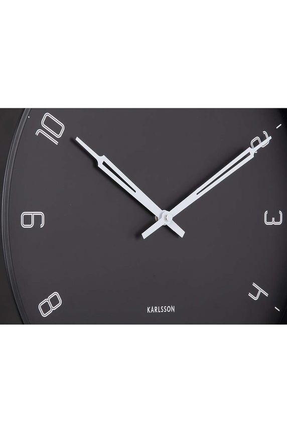Σαλόνι και υπνοδωμάτιο Ρολόι τοίχου Karlsson Stark KA5950BK μαύρο