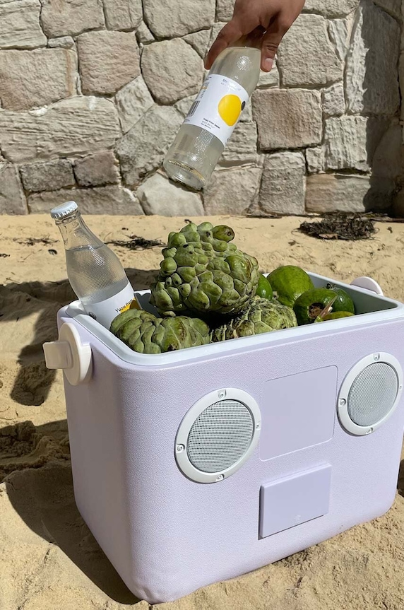 SunnyLife borsa termica con autoparlante Beach Sounds S41BCPSL