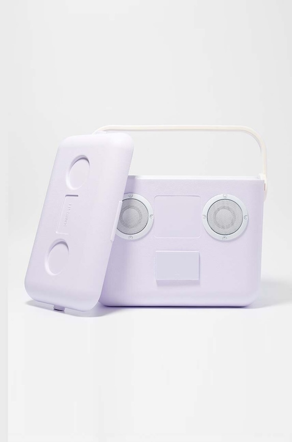 SunnyLife borsa termica con autoparlante Beach Sounds S41BCPSL violetto AA00