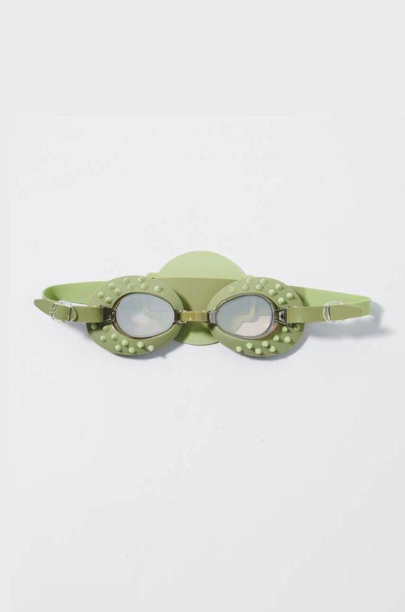 Dětské plavecké brýle SunnyLife Cookie the Croc Khaki zelená S41SGCRC