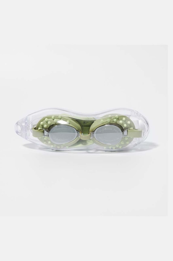 Dětské plavecké brýle SunnyLife Cookie the Croc Khaki zelená S41SGCRC