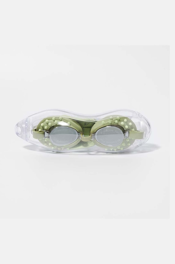 Dětské plavecké brýle SunnyLife Cookie the Croc Khaki zelená S41SGCRC