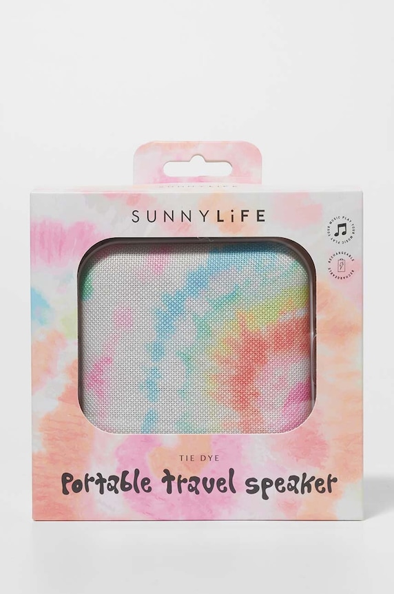 Бездротова пляжна колонка SunnyLife Tie Dye Multi барвистий S41TSMUL