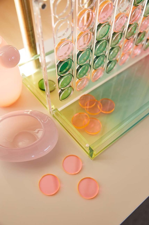 SunnyLife gra Lucite 4 in a Row, Ombre Sherbert SCLFRSHE multicolor