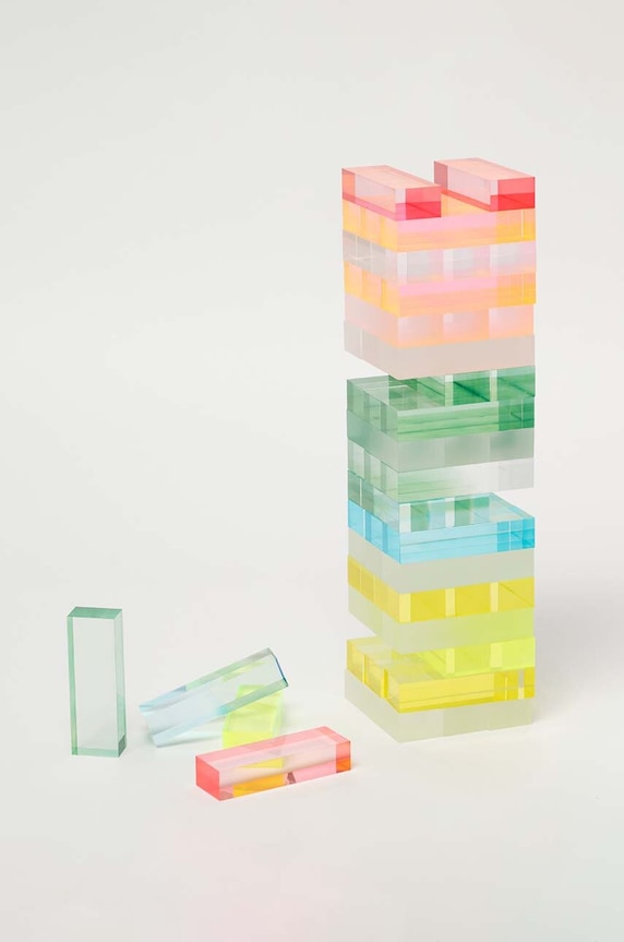 SunnyLife ügyességi játék Lucite Jumbling Tower SCLJTSHE többszínű AA00