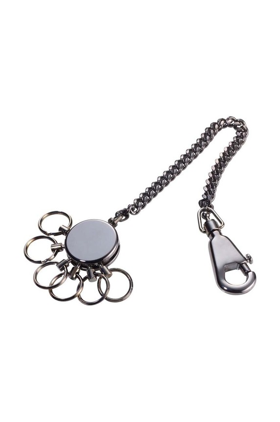 TROIKA brelok Patent czarny TRKR10.60.GM