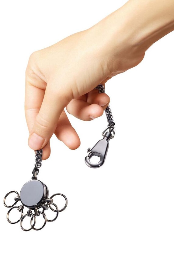 Μπρελόκ TROIKA Patent μαύρο TRKR10.60.GM