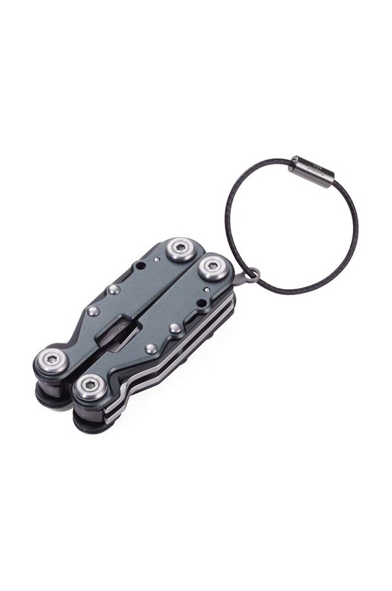 TROIKA breloc cu o cutie de instrumente multifuncțională Arbeitsgerät Mini multicolor TRTOL42.GY