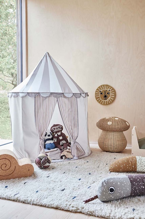 Lifestyle OYOY una tenda per la stanza del bambino Circus Tent M107410 multicolore