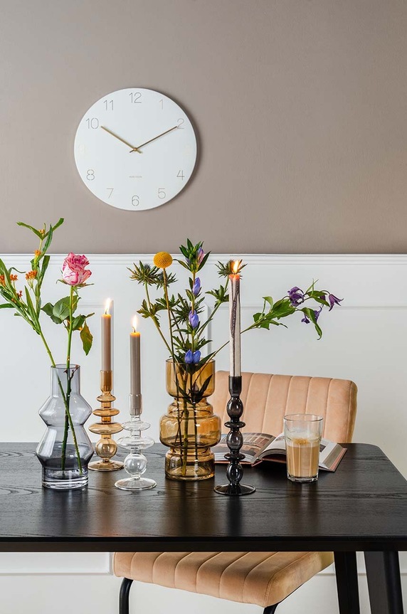 Ρολόι τοίχου Karlsson Charm λευκό KA5788WH