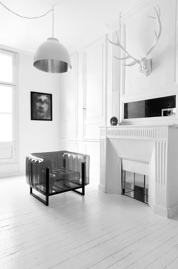 Mojow mebel ogrodowy Yomi Armchair FYCNEKO04NC czarny