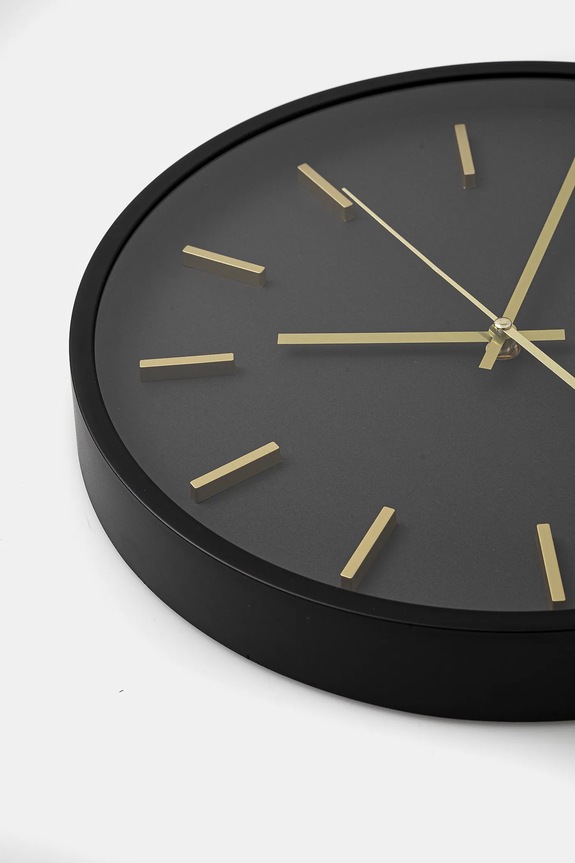 Стенен часовник House Nordic Kensington 4361127 черен AA00