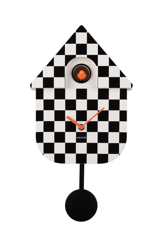 Karlsson zegar ścienny Modern Cuckoo czarny KA5968BK