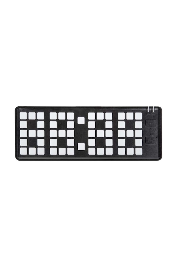Karlsson budzik Keyboard czarny KA5984BK