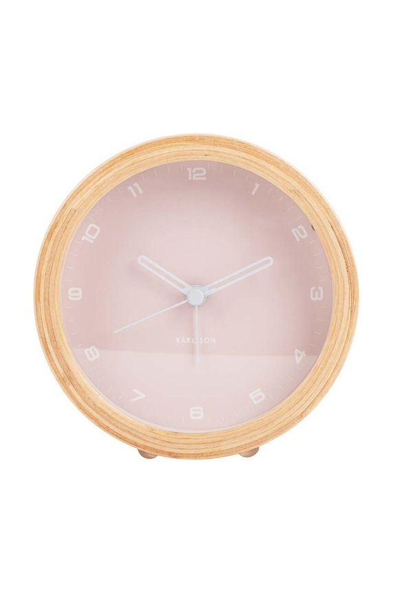 Karlsson budzik Gentle różowy KA5987LP