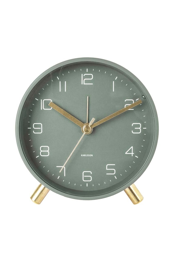 Karlsson budzik Lofty zielony KA5752GR