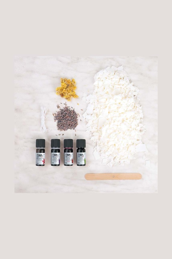 Home SPA Αρωματικό κιτ κεριών diy Graine Creative 152022 πολύχρωμο