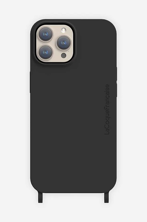 Etui za telefon LaCoqueFrançaise iPhone 14 Pro Max crna LE314357