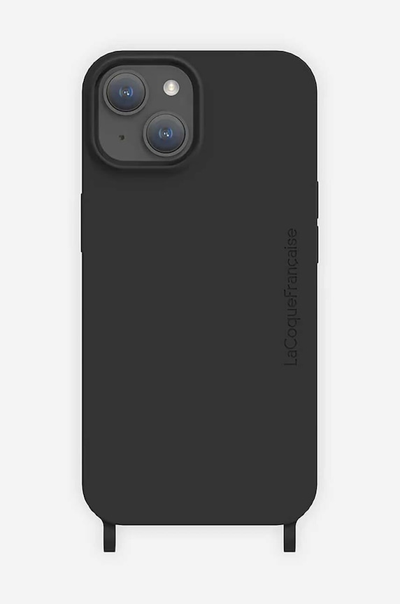 Θήκη κινητού LaCoqueFrançaise iPhone 15 μαύρο LE314377