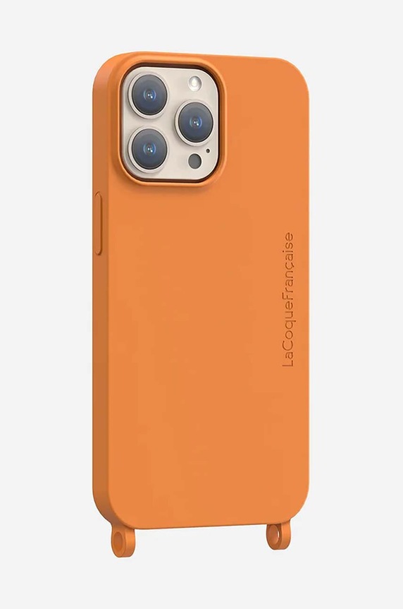 LaCoqueFrançaise telefon tok iPhone 15 PRO LE314391 narancssárga AA00