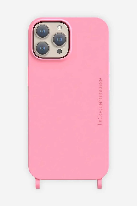 Puzdro na mobil LaCoqueFrançaise iPhone 15 Pro Max ružová LE314402