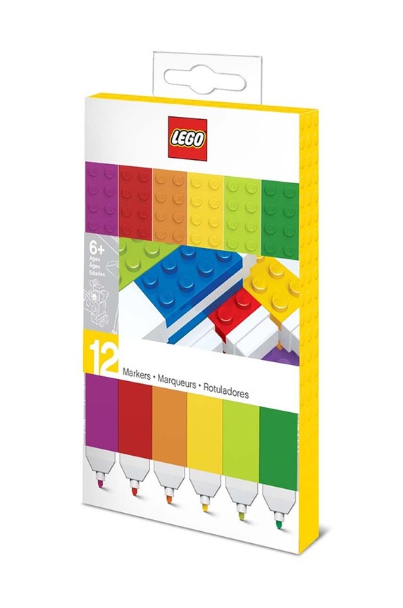 Lego markere 12-pack multicolor 51644