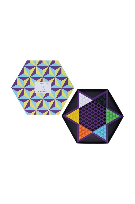 Games Room joc Star Checkers multicolor 62170