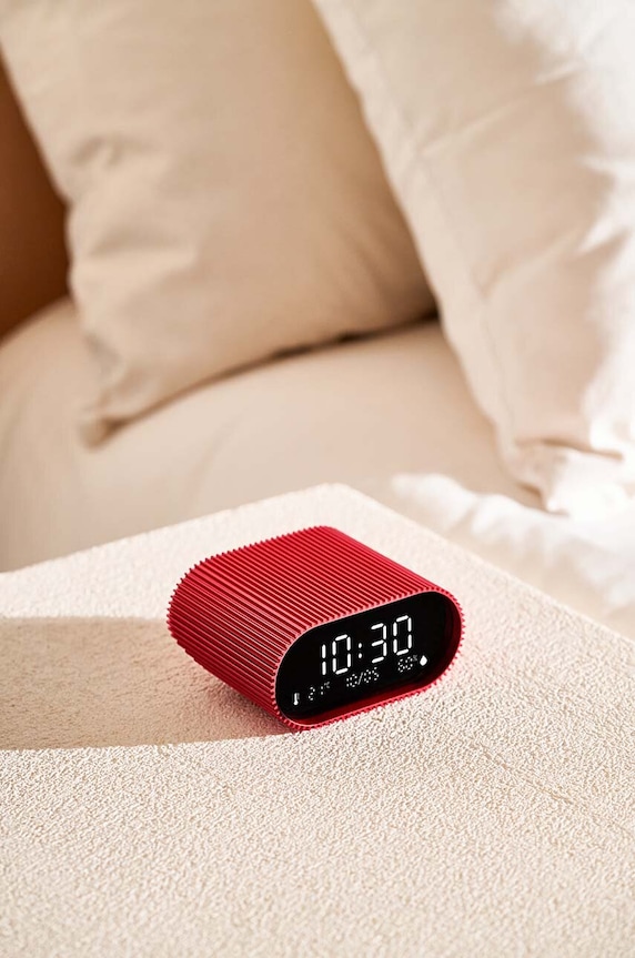 LED budík Lexon Ray Clock LR155SR3 červená