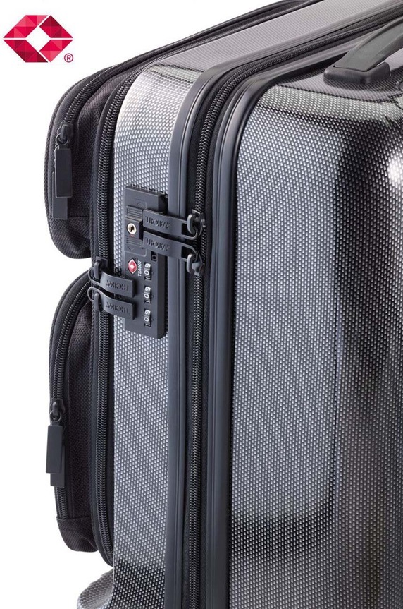Kufor TROIKA 36 Hours Trolley 47 L 53x37x24 cm čierna TRLUG02.CB