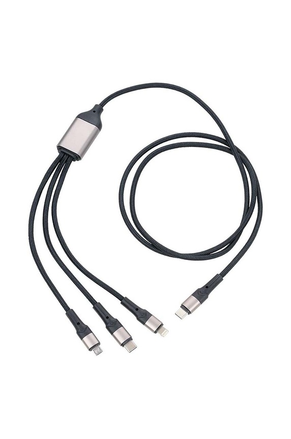 Зарядное-кабель TROIKA Dreizac Pro 3 w 1 мультиколор TRCBL40.BK
