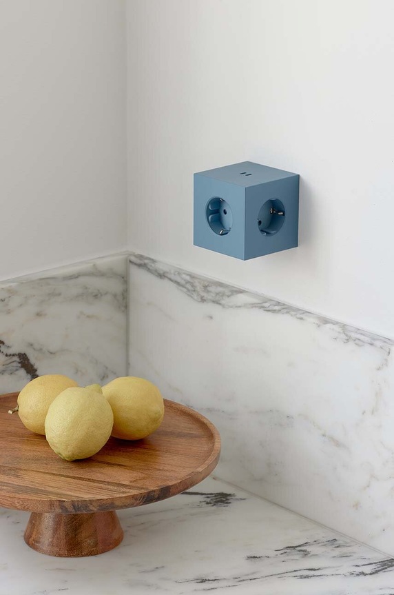 Avolt rozgałęźnik modułowy Square 2, USB-C SQ2.EUFC30.WMSHB. niebieski AA00