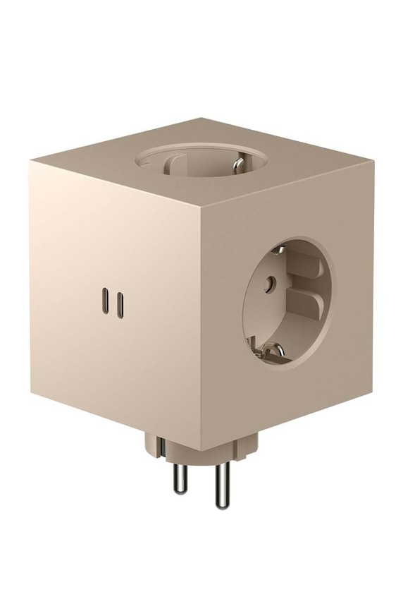 Avolt rozgałęźnik modułowy Square 2, USB-C beżowy SQ2.EUFC30.WMBE.