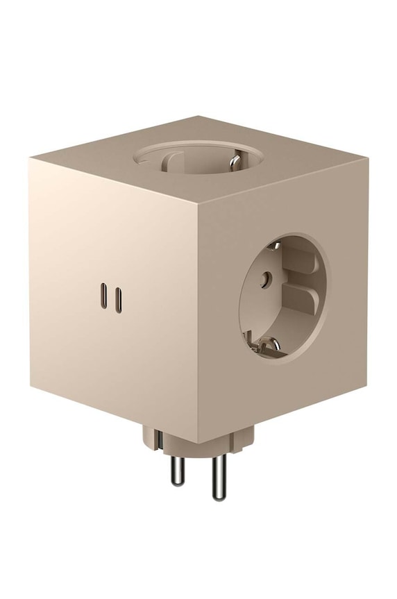Avolt rozgałęźnik modułowy Square 2, USB-C beżowy SQ2.EUFC30.WMBE.