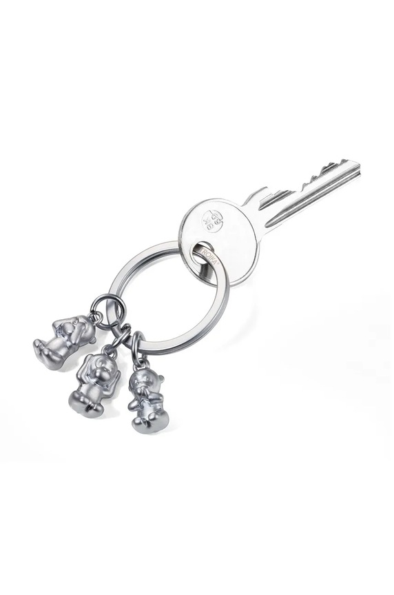 Privjesak TROIKA Three Monkeys TRKR17.18.MA siva AA00