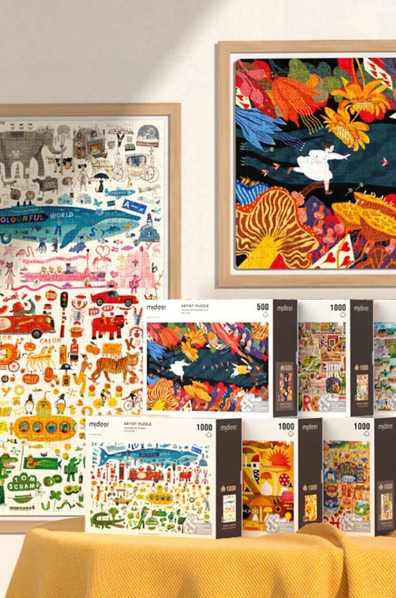 Mideer puzzle artystyczne March 500 elementów multicolor MD3264