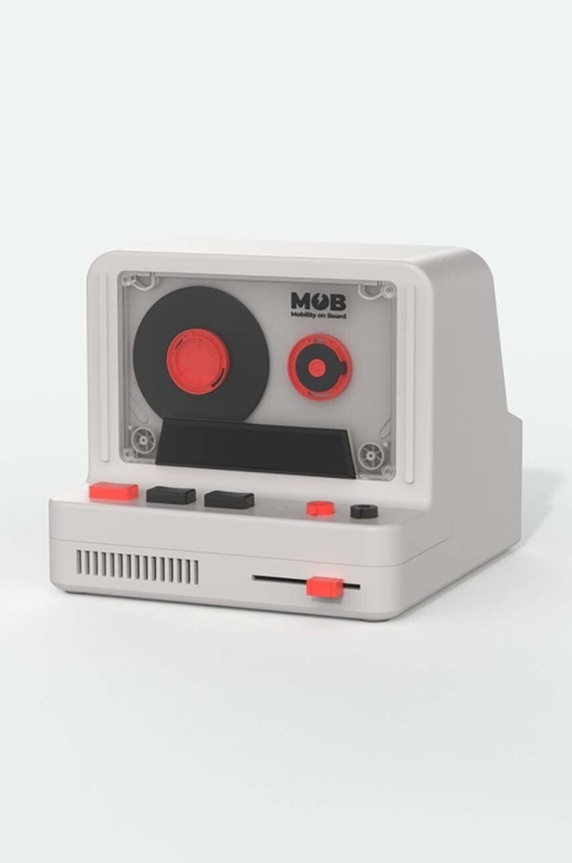 Бездротова колонка з підсвіткою MOB RS.80.GR1 сірий AA00