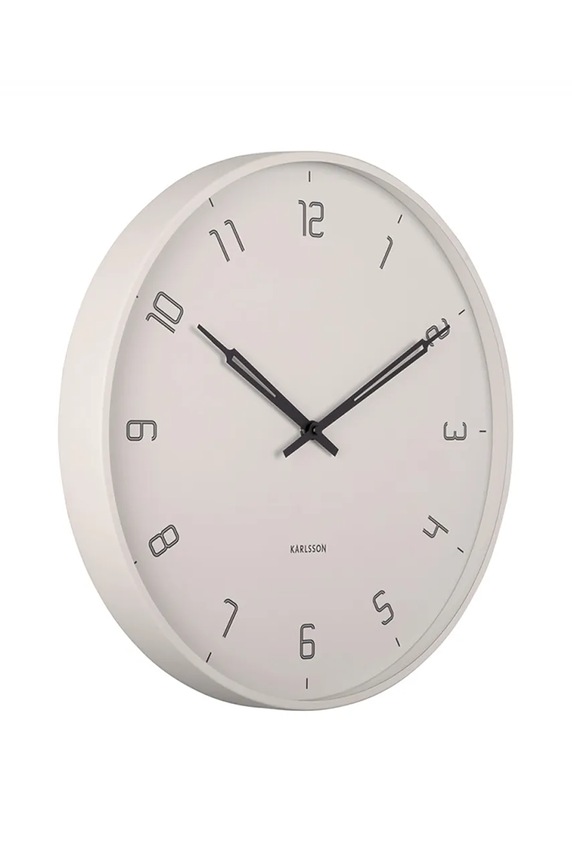 Ρολόι τοίχου Karlsson Stark KA5950WG μπεζ AA00