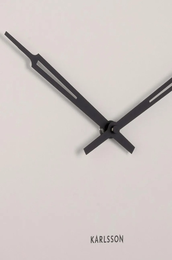 Σαλόνι και υπνοδωμάτιο Ρολόι τοίχου Karlsson Stark KA5950WG μπεζ